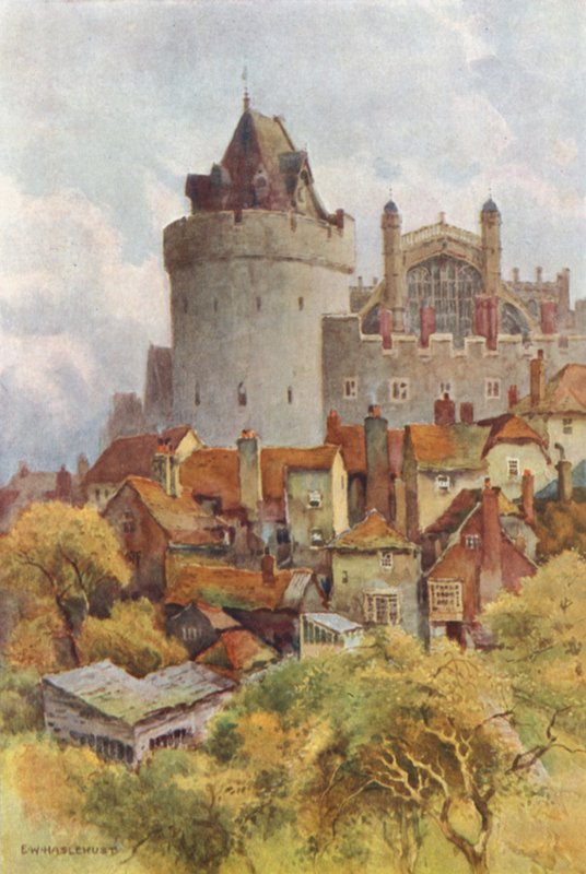 Curfew Tower (värinen lito) tekijältä Ernest William Haslehust