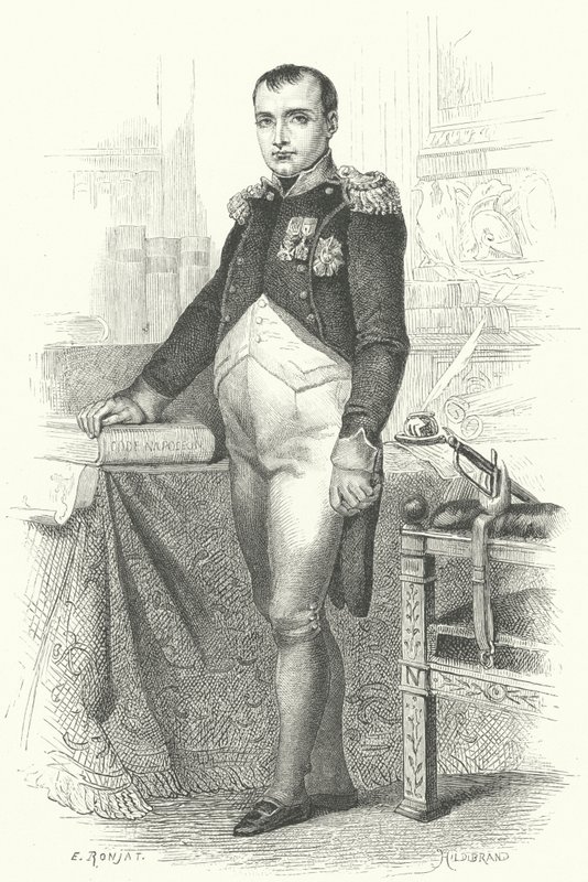 Napoleon I, Ranskan keisari tekijältä Etienne after Ronjat