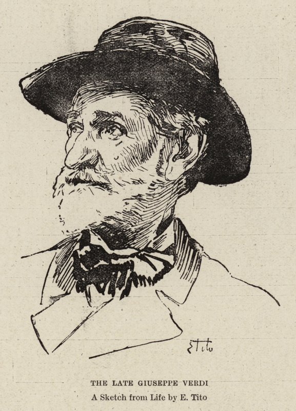 Edesmennyt Giuseppe Verdi tekijältä Ettore Tito