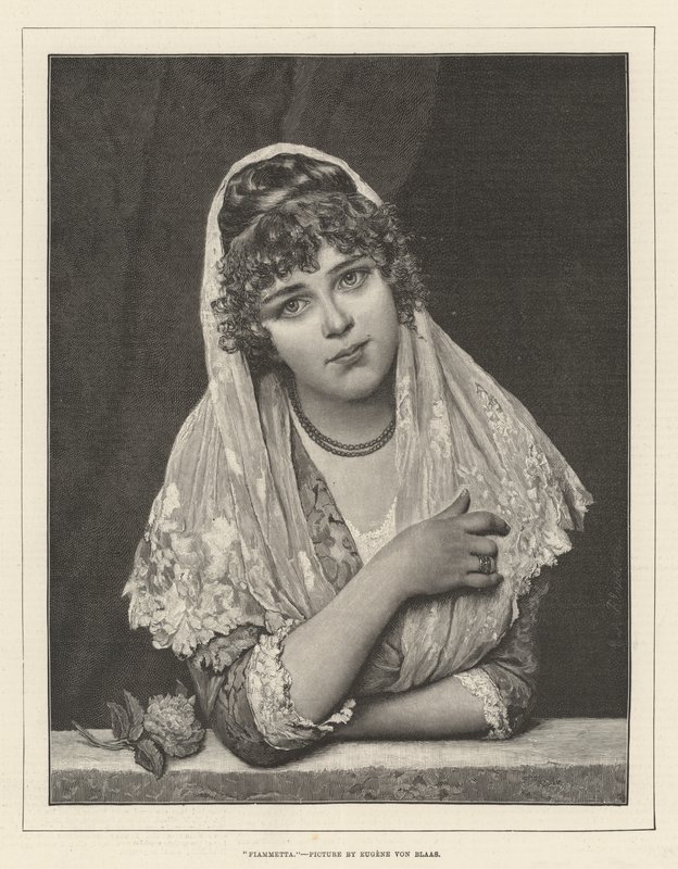 Fiammetta tekijältä Eugen von Blaas