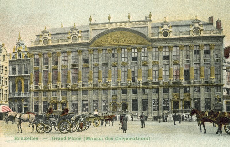 Bryssel, Grand Place, Maison Des Corporation tekijältä European Photographer