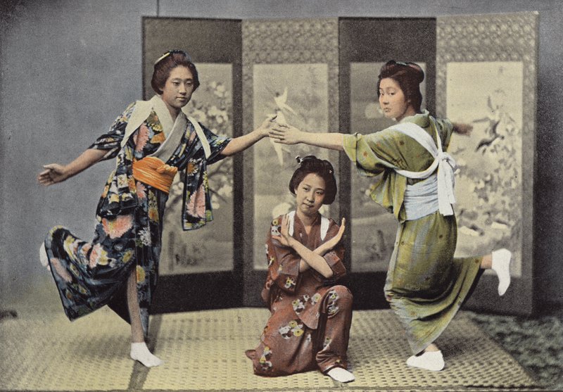 Perhe tanssi Japanissa tekijältä European Photographer
