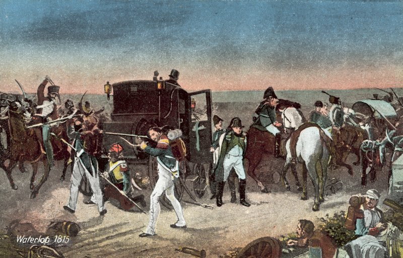Waterloo 1815, Napoleonin vaunun vangitseminen tekijältä European School