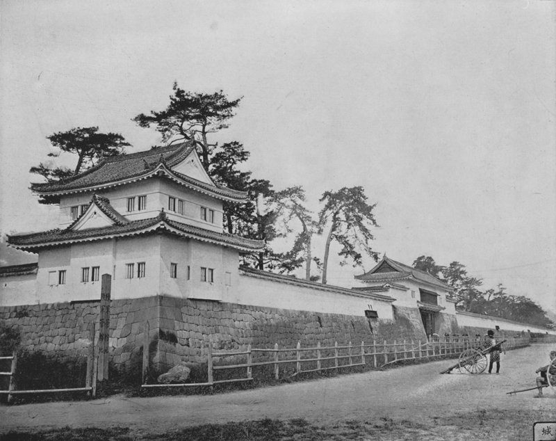 Nijon linna, Japani (m/v kuva) tekijältä European Photographer