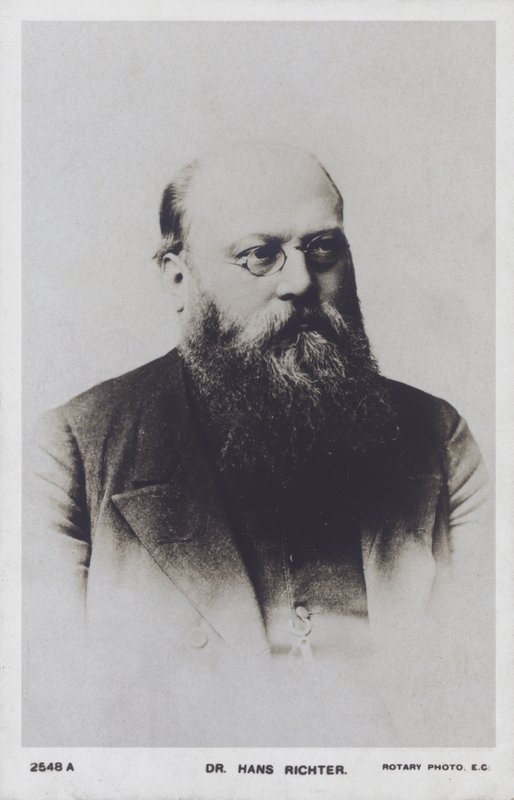Hans Richter, itävaltalainenunkarilainen kapellimestari (m/v kuva) tekijältä European Photographer