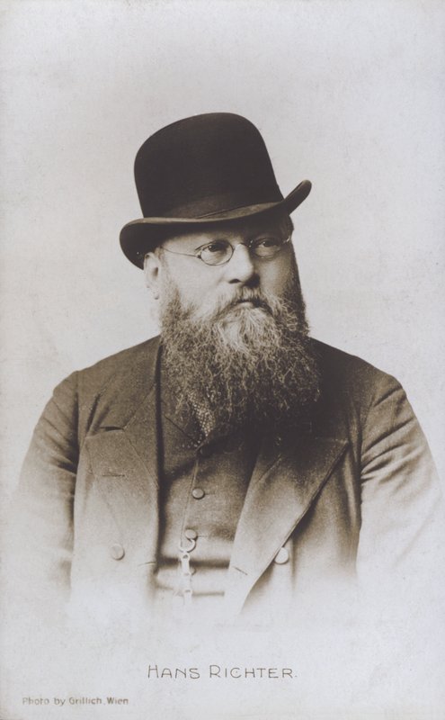 Hans Richter, itävaltalainenunkarilainen kapellimestari (m/v kuva) tekijältä European Photographer