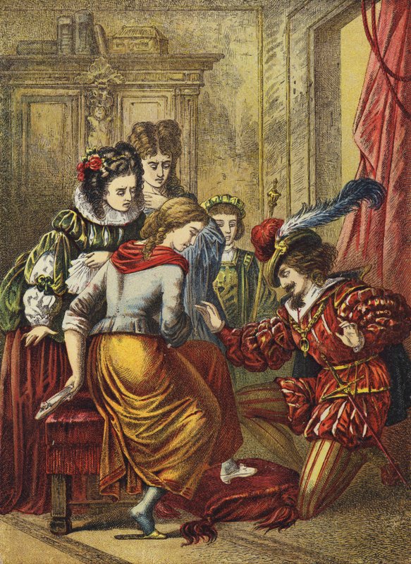 Cinderella (väri litho) tekijältä European School