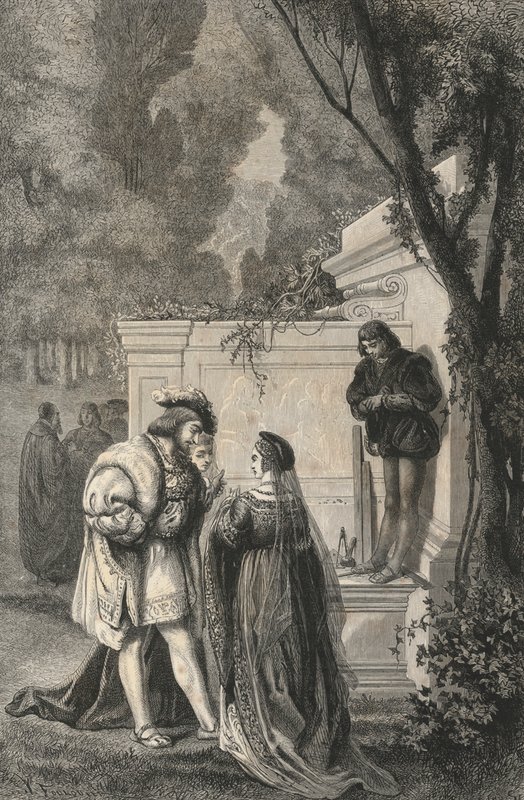 Francis I ja hänen taiteilijansa (kaiverrus) tekijältä European School