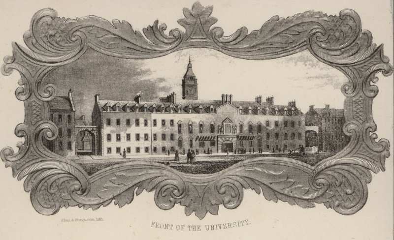 Yliopiston edessä, Glasgow, Skotlanti tekijältä European School