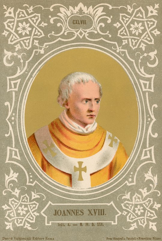 Johannes XVIII tekijältä European School
