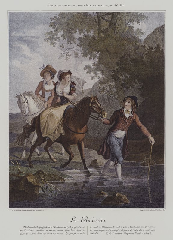 Le Ruisseau (Virto) (väri litho) tekijältä European School