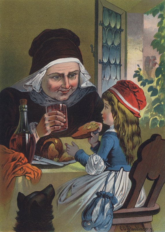 Punahilkka (väri litho) tekijältä European School