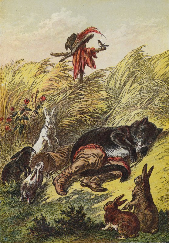 Puss In Boots (väri litho) tekijältä European School