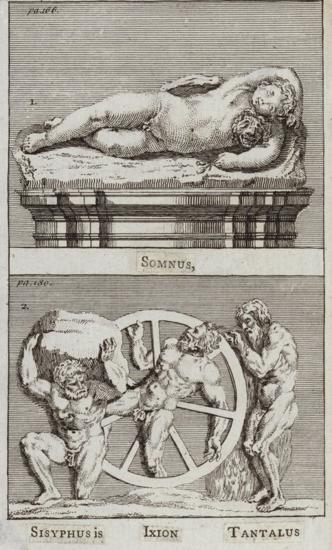 Sleep, Sisyphus, Ixion, Tantalus (kaiverrus) tekijältä European School