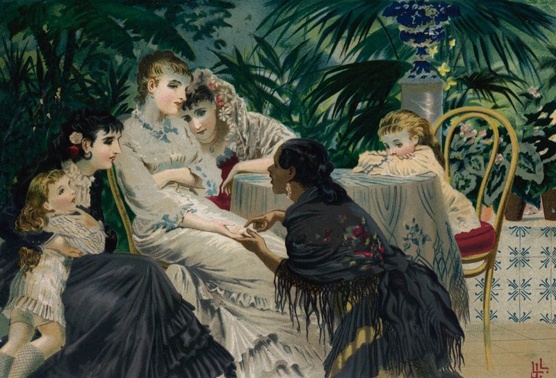 Fortune Teller (chromolitho) tekijältä European School
