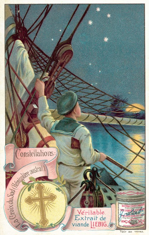 Eteläinen risti (chromolitho) tekijältä European School