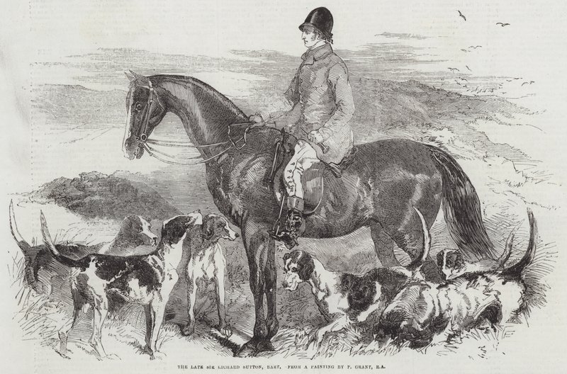 Edesmennyt Sir Richard Sutton, baronet. tekijältä F. Grant
