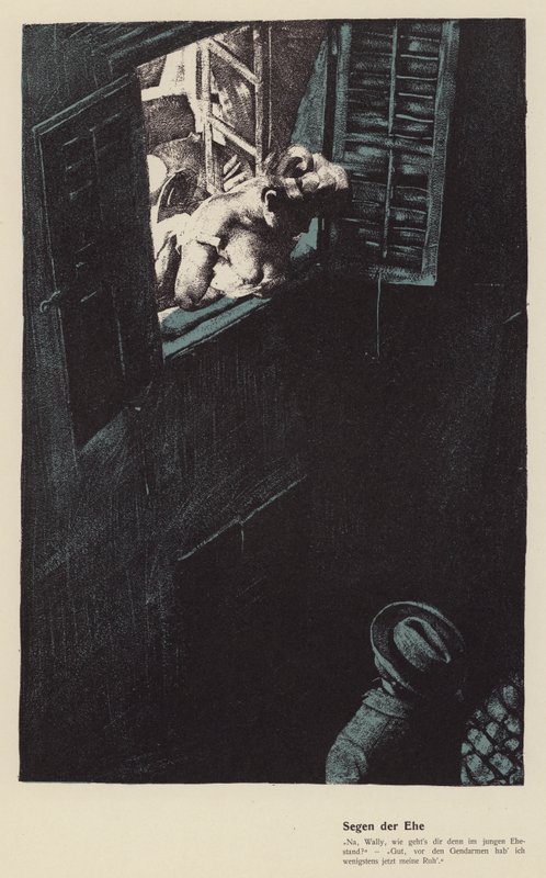 Avioliiton siunaukset (väri litho) tekijältä Ferdinand von Reznicek