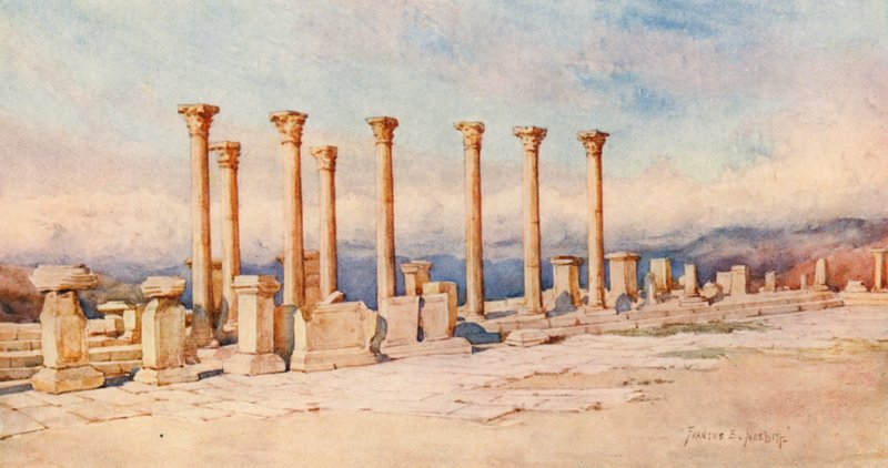 The Forum, Timgad (värilitro) tekijältä Frances Nesbitt