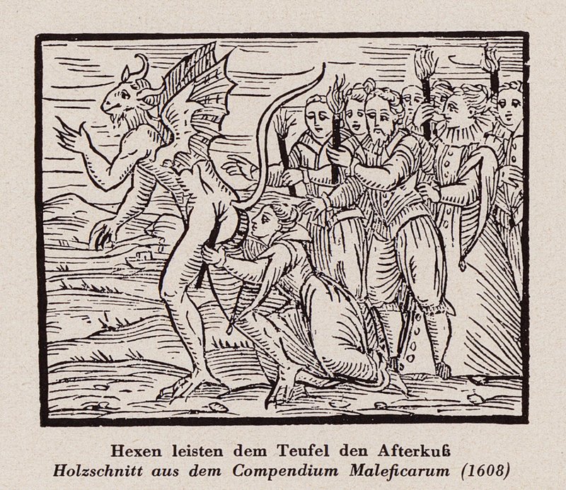 Noidat suutelevat paholaisen peräaukkoa tekijältä Francesco Maria Guazzo