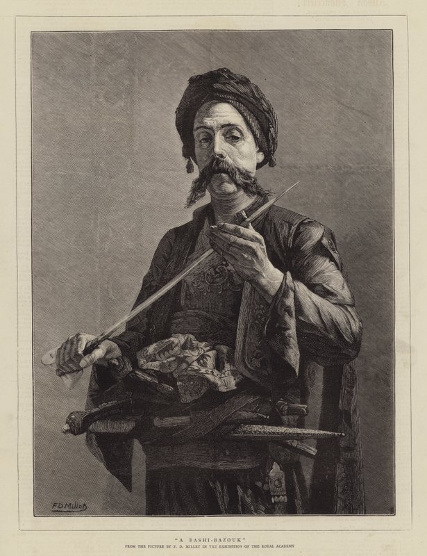 Bashi-Bazouk tekijältä Francis Davis Millet