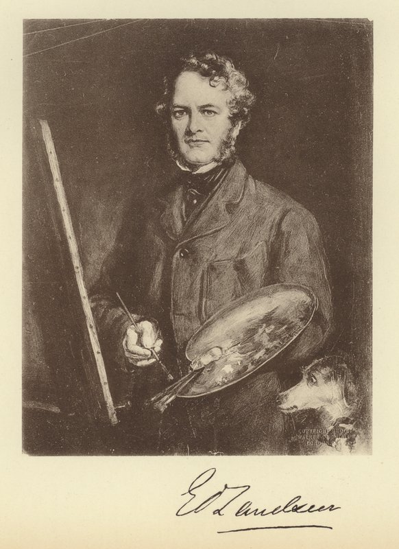 Sir Edwin Landseer (litho) tekijältä Francis Grant