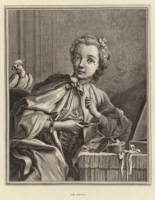 Aamu (kaiverrus) tekijältä Francois (after) Boucher