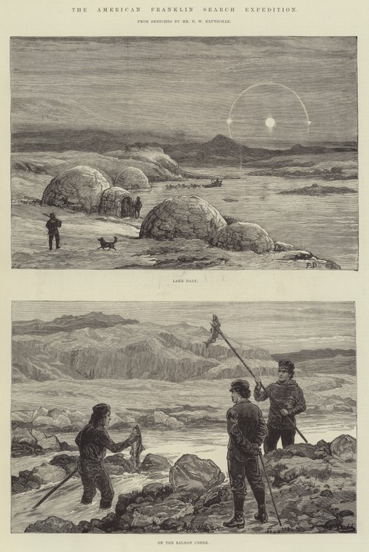 Amerikkalainen Franklinin etsintäretkikunta tekijältä Frank Dadd