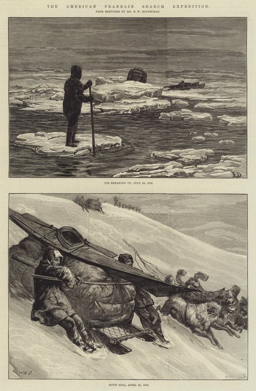 Amerikkalainen Franklinin hakuretkikunta tekijältä Frank Dadd