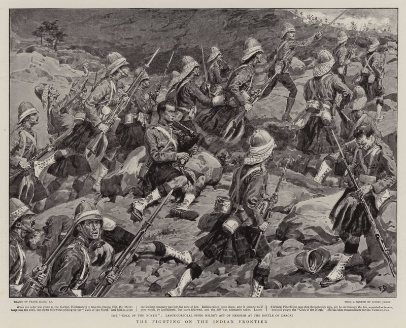 Taistelut Intian rajalla tekijältä Frank Dadd