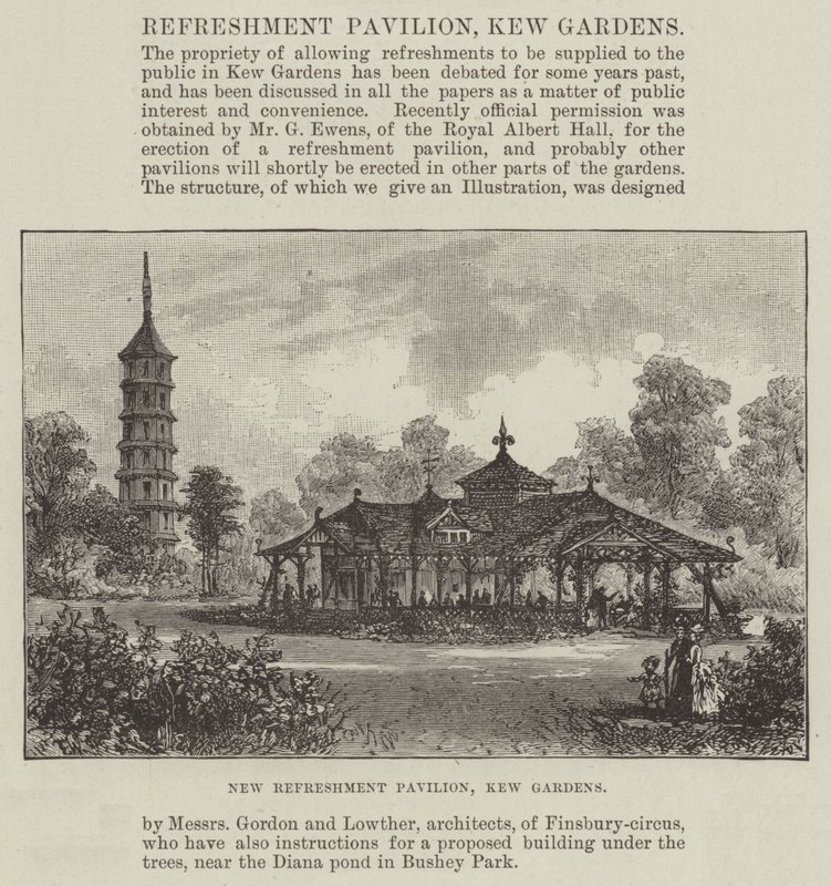 Uusi virvokepaviljonki, Kew Gardens (Kew Gardens) tekijältä Frank Watkins