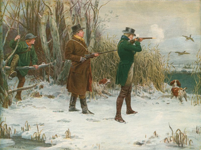 Villiankan ammunta joulun aikaan tekijältä Frank Dadd