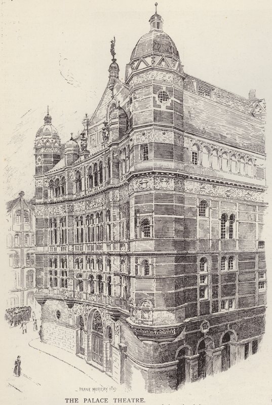 Palace Theatre, Lontoo (litho) tekijältä Frank Murray