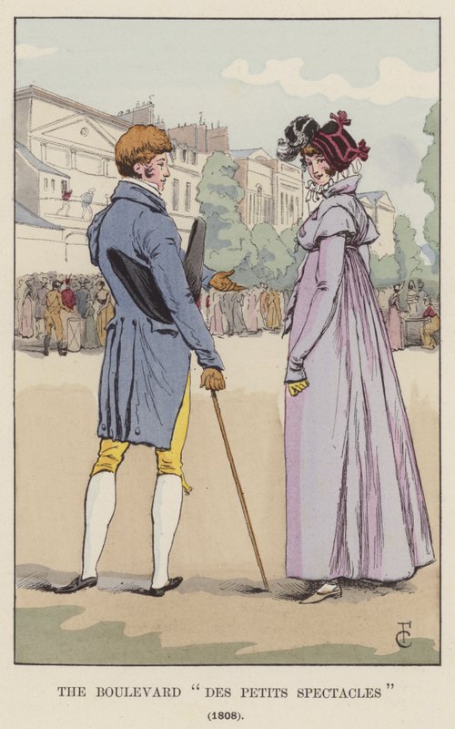 Boulevard Des Petits -silmälasit, 1808 tekijältä François Courboin