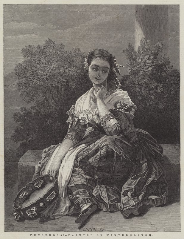 Penserosa! tekijältä Franz Xaver Winterhalter
