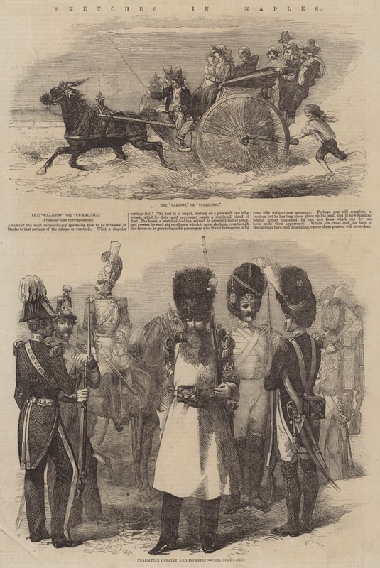 Luonnokset Napolissa tekijältä Frederick John Skill