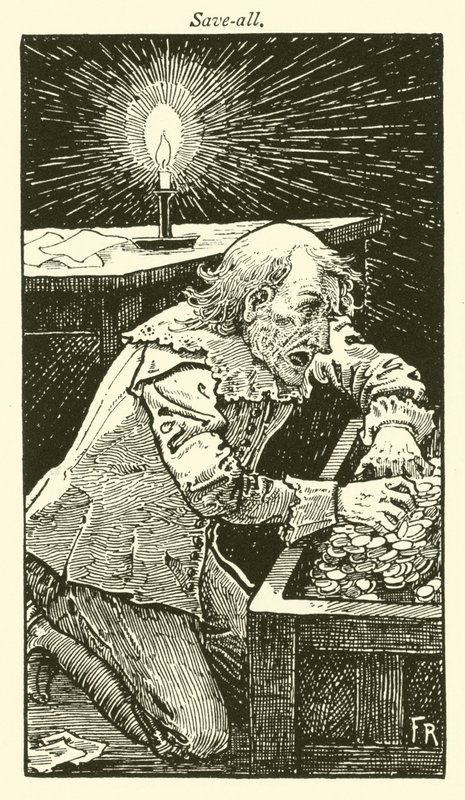 Tallenna kaikki (kaiverrus) tekijältä Frederick Hurten Rhead