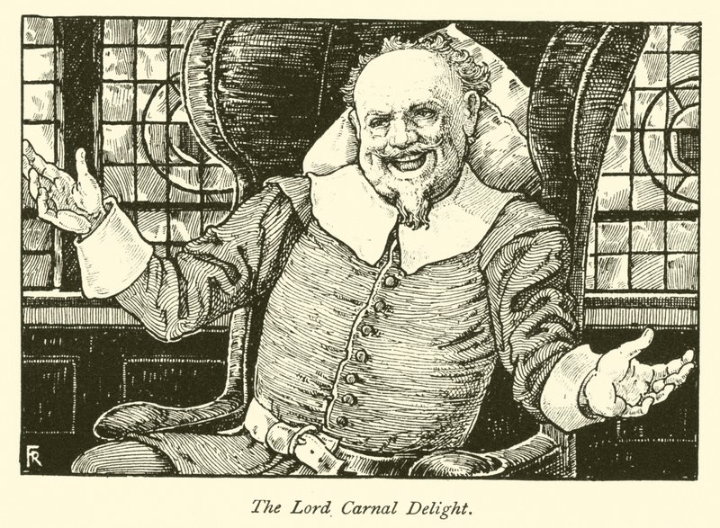 Lord Carnal Delight (kaiverrus) tekijältä Frederick Hurten Rhead