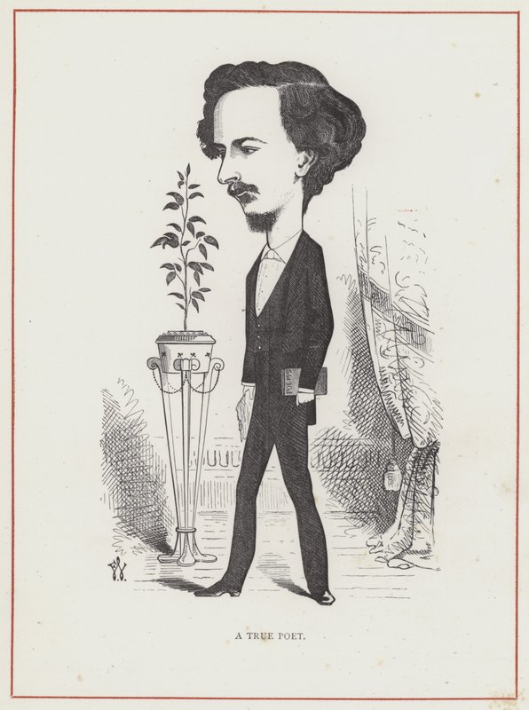 Algernon Charles Swinburne, runoilija tekijältä Frederick Waddy
