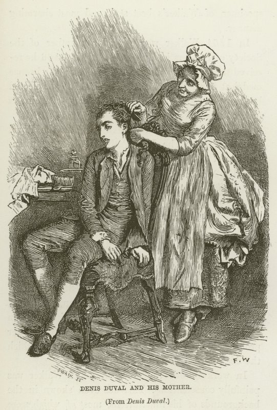 Denis Duval ja hänen äitinsä tekijältä Frederick Walker
