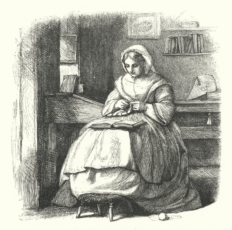 Hoitotyön ystävä tekijältä Frederick Walker