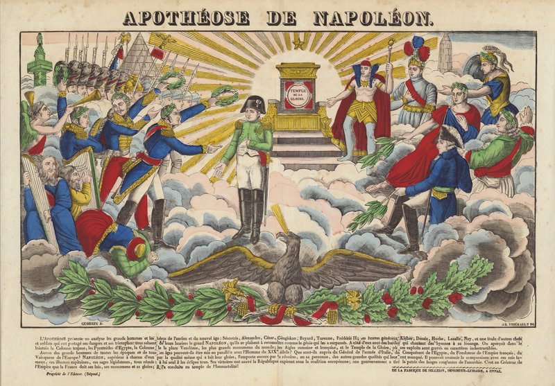 Apoteoosi Napoleon tekijältä French School