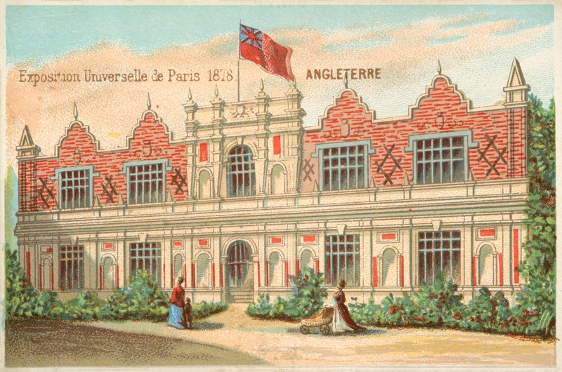 Brittiläinen paviljonki, maailmannäyttely, 1878 tekijältä French School