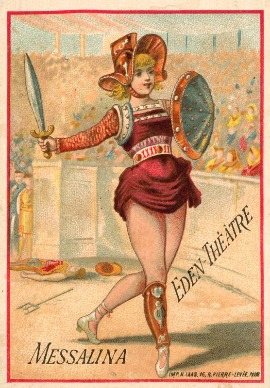 Messalina, baletti Eden-Theatressa, Pariisissa tekijältä French School