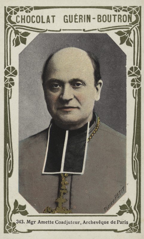 Monsignor Amette Coadjutor, Archeveque de Paris (värillinen kuva) tekijältä French School