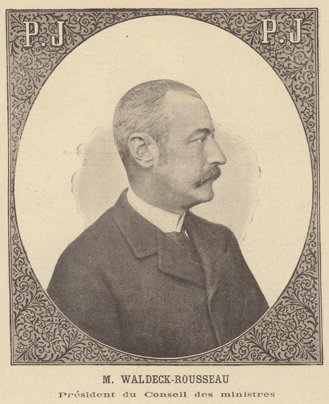 Pierre Waldeck-Rousseau, Ranskan pääministeri tekijältä French School
