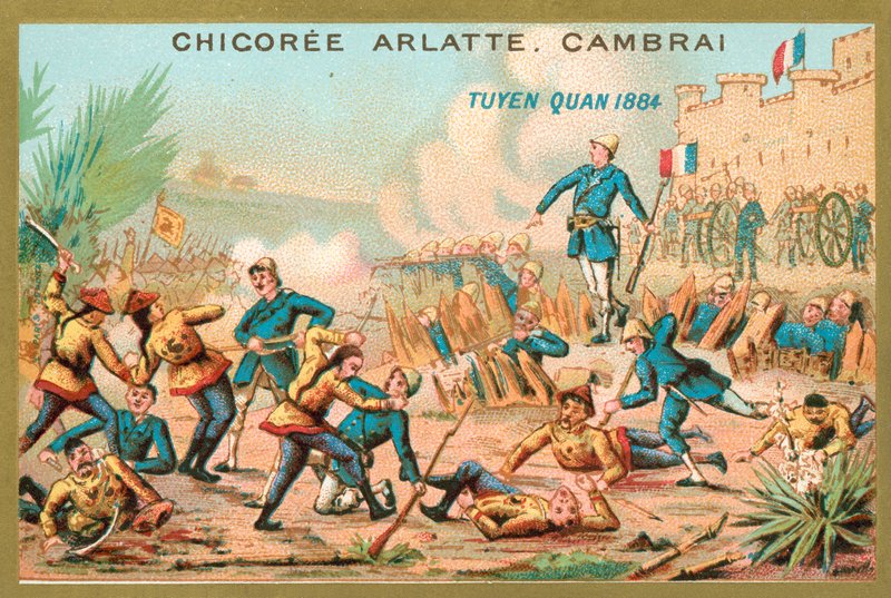 Tuyen Quangin piiritys, Indokina, Kiinan ja Ranskan sota, 1884 tekijältä French School