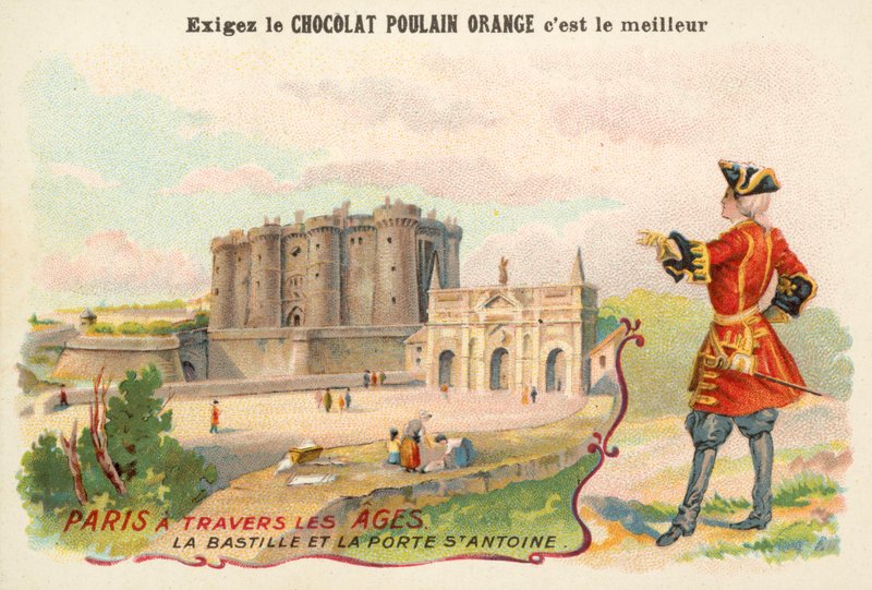 Bastille ja Porte Saint-Antoine, Pariisi tekijältä French School
