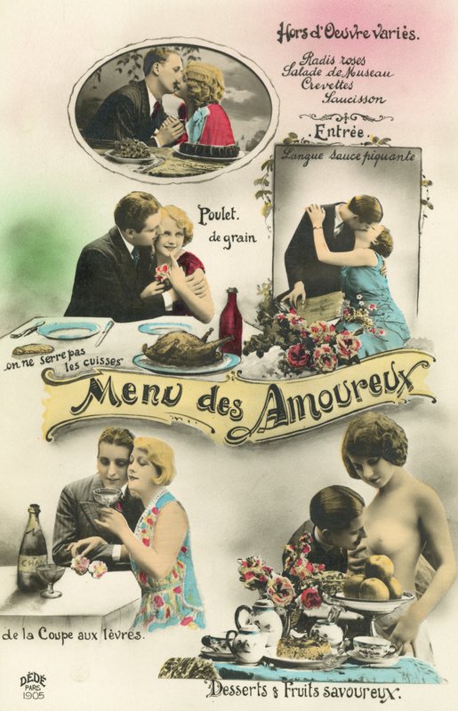 Menu ystäville (värikuva) tekijältä French Photographer