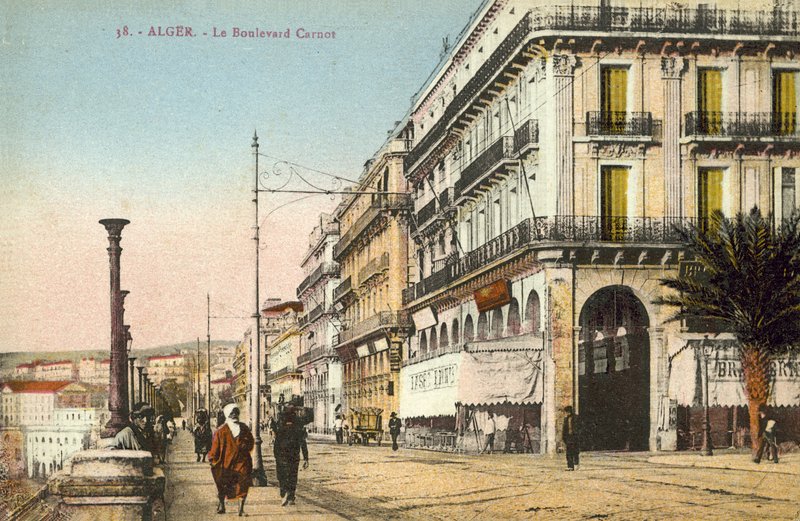 Alger, Algeria, Le Boulevard Carnot tekijältä French Photographer